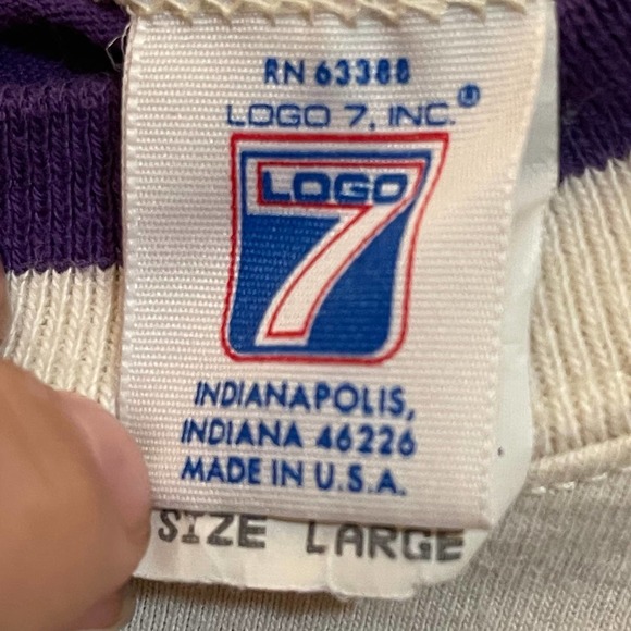 VTG‎ Logo 7 Brickyard 400 Inaugural Race 1994 Indianapolis Speedway Shirt Sz L - Picture 5 of 9